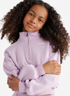 Girls Cloud Half Zip