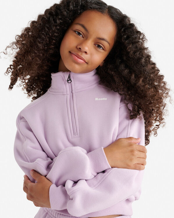 Girls Cloud Half Zip