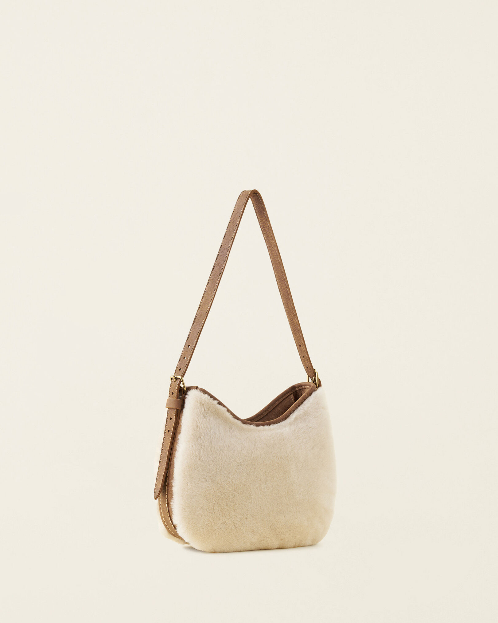 Small Lexi Bag Shearling Handbags Roots