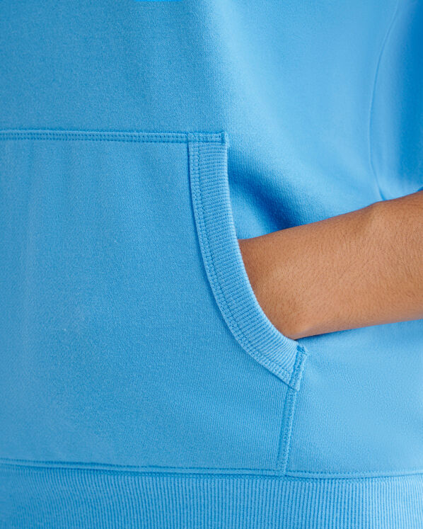 Chandail kangourou original à capuchon en coton bio