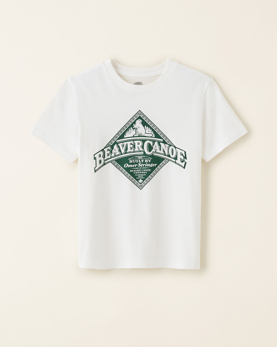 Kids Beaver Canoe Relaxed T-Shirt