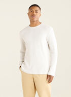 Waffle Long Sleeve Crew Top