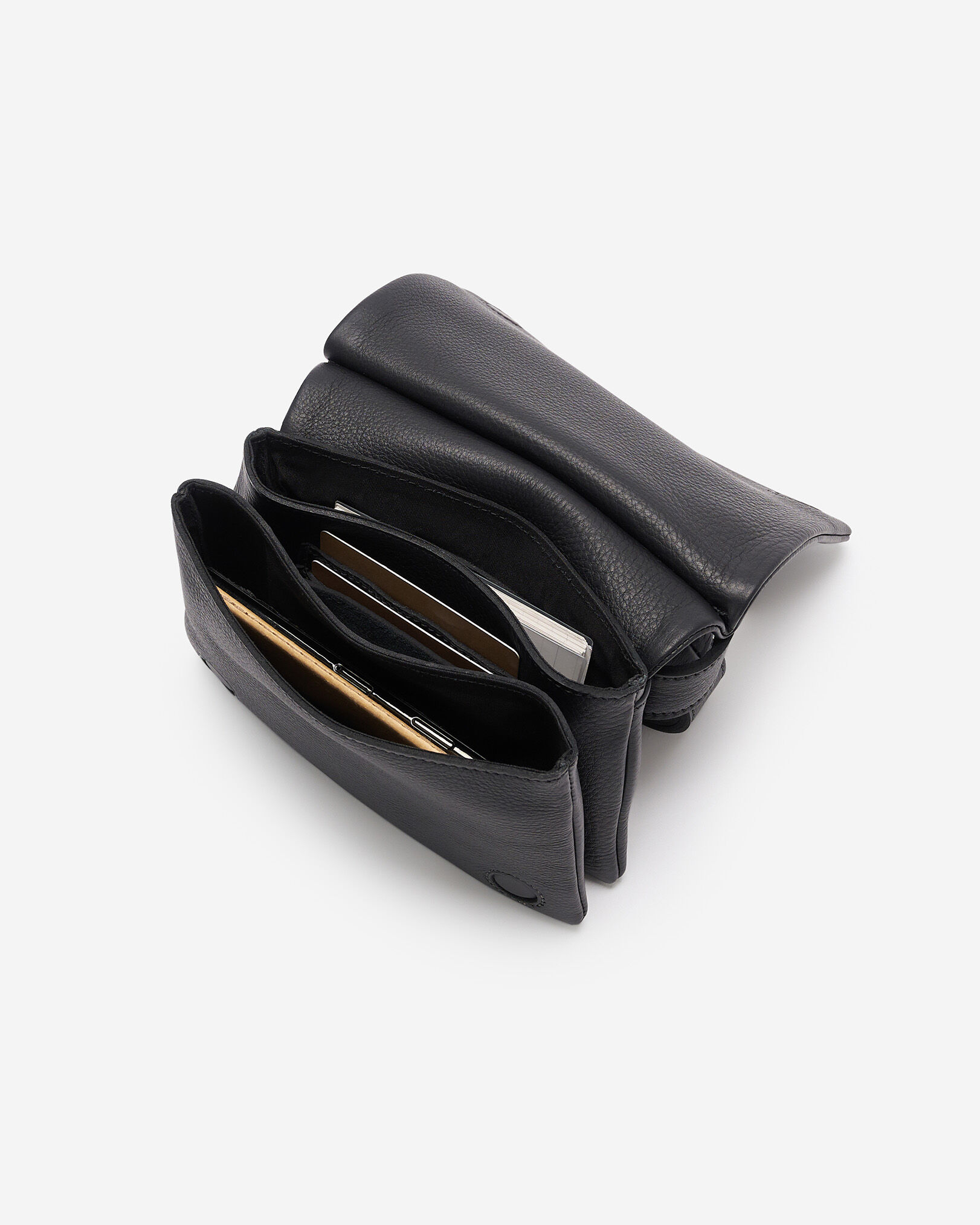 Purse with belt top