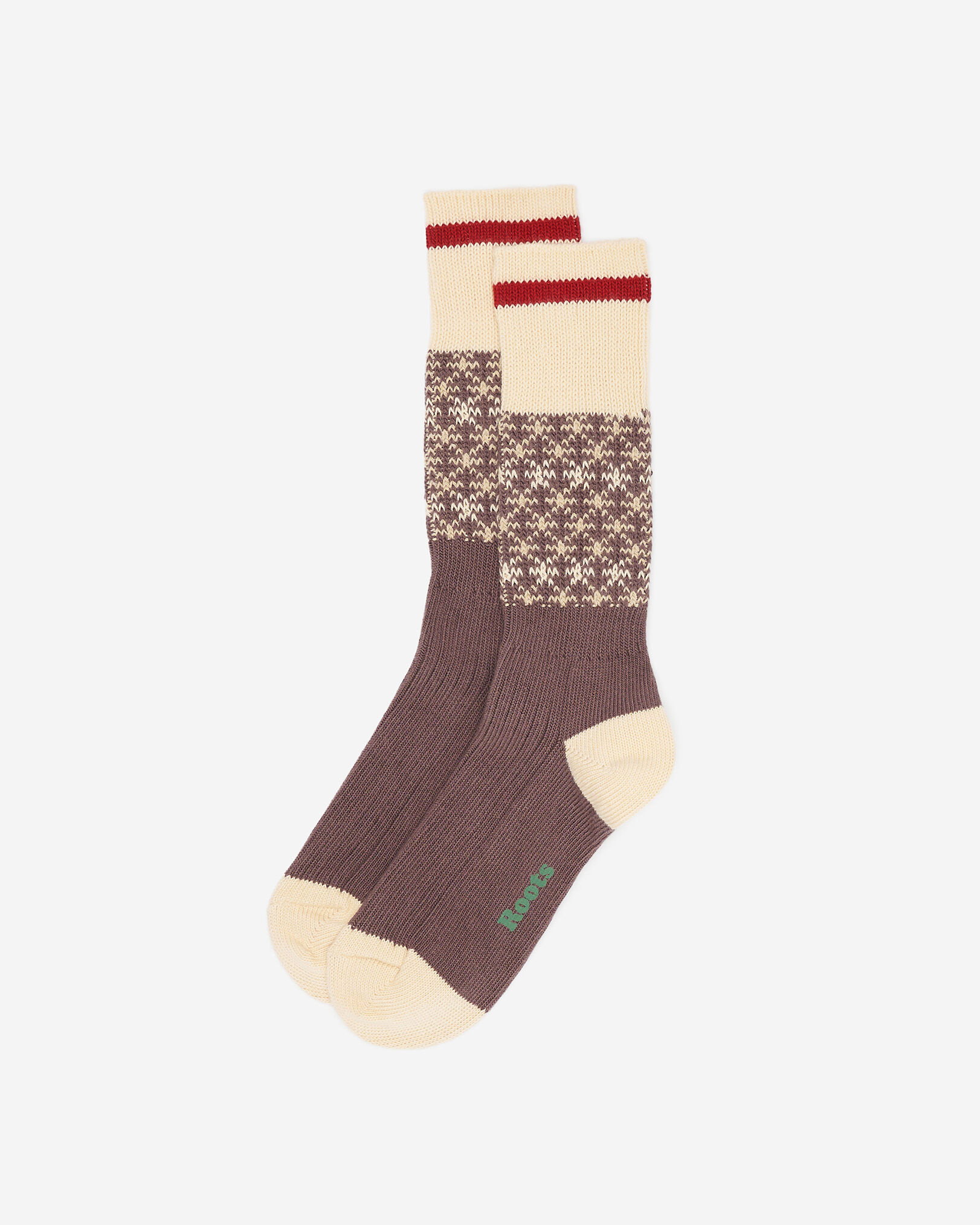 Adult Cabin Nordic Stripe Sock