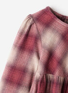 Robe nuisette à carreaux pour toutes-petites