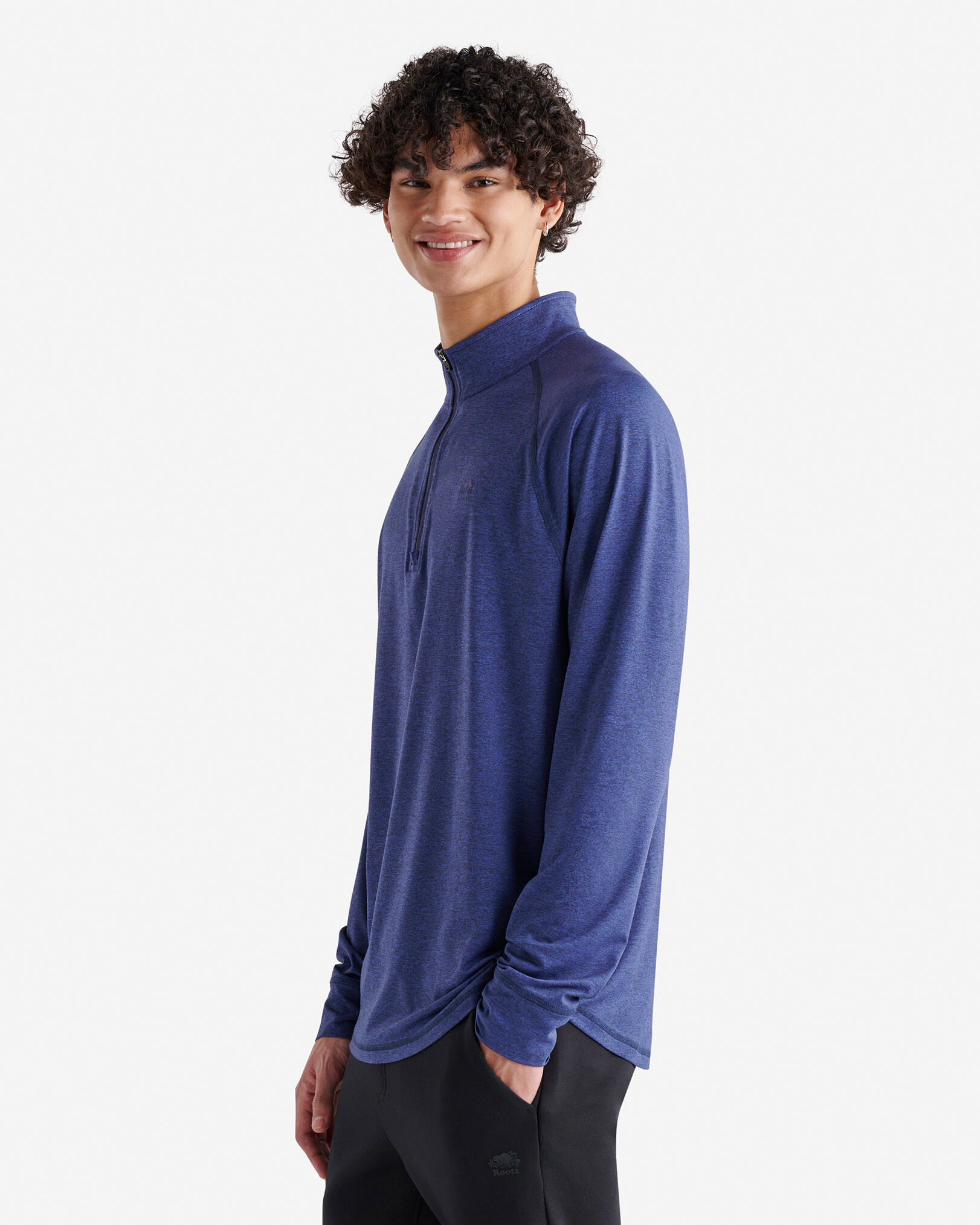 Renew Knit Half Zip | Long Sleeve Tops | Roots