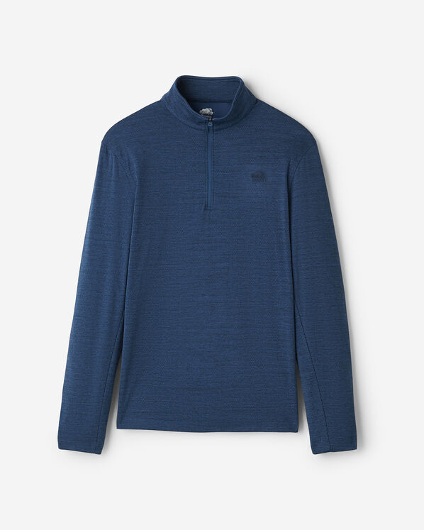 Chandail &agrave; glissi&egrave;re sport textur&eacute;