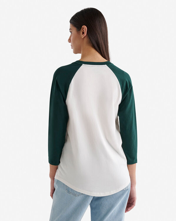 Womens Organic Cooper Baseball T-shirt