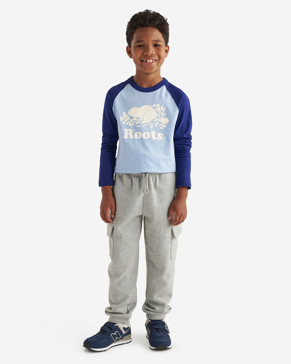 Kids Organic Cooper Baseball T-Shirt