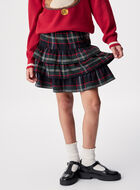 Girls Plaid Skirt