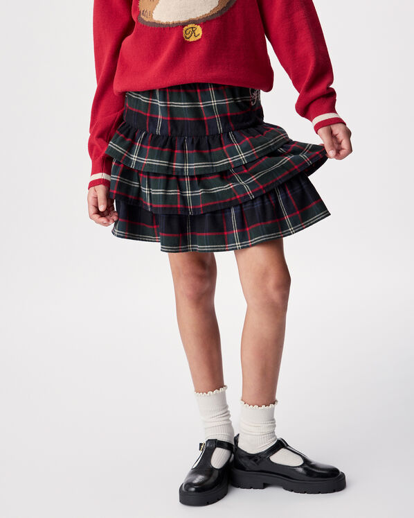 Girls Plaid Skirt