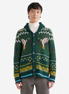 Cabin Shawl Fair Isle Cardigan