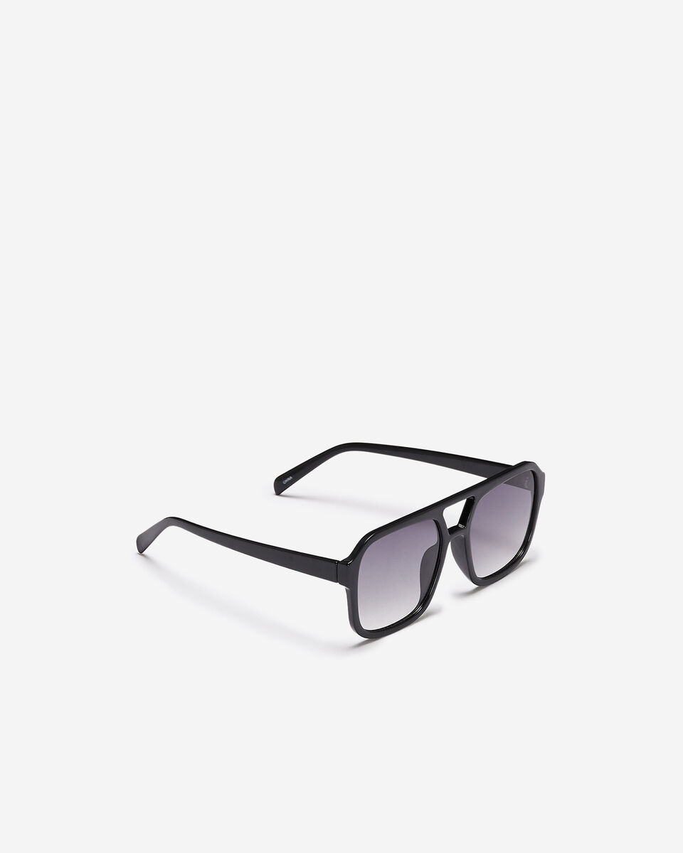 Womens Plastic Square Aviator Sunglasses
