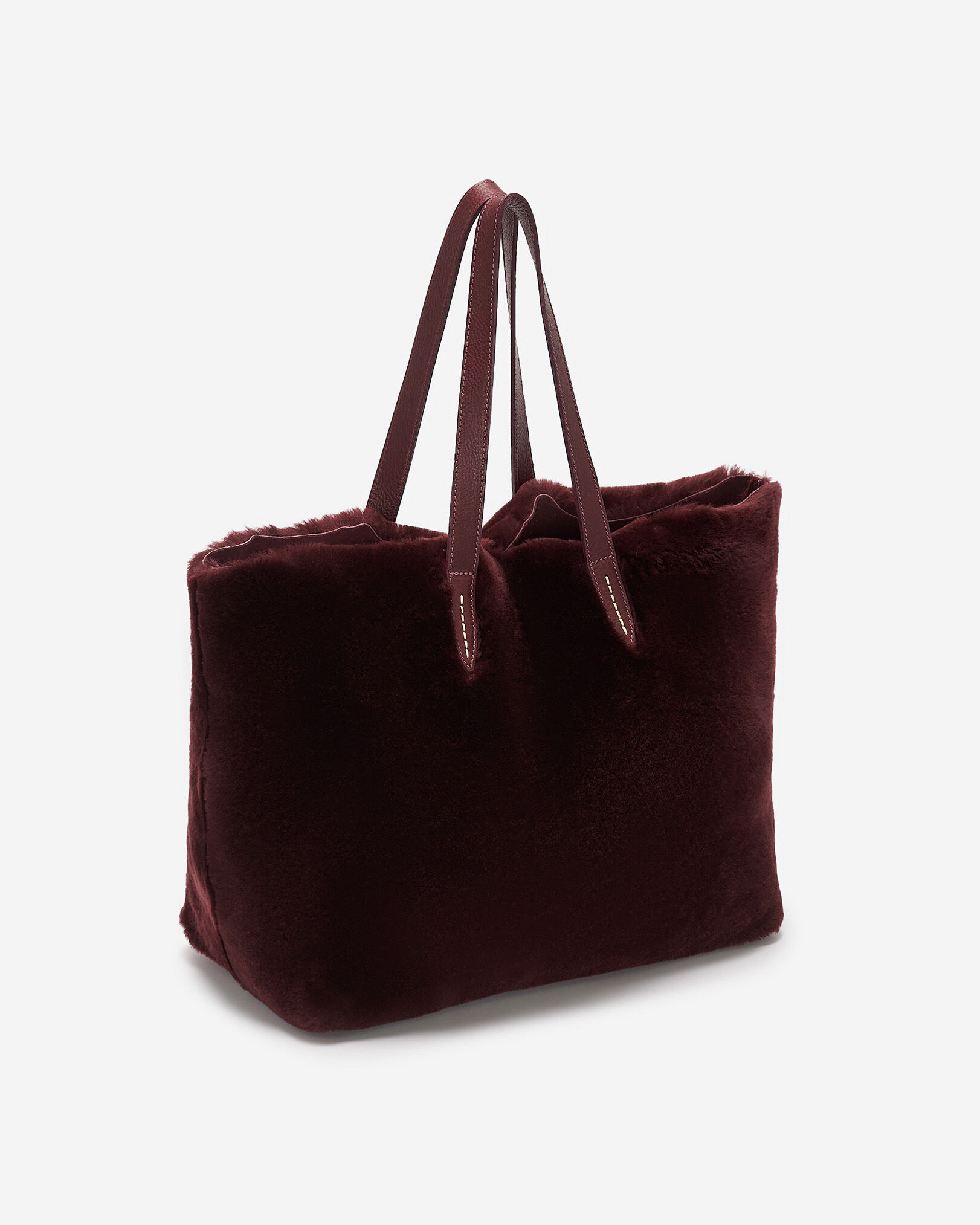Shearling Carryall Tote