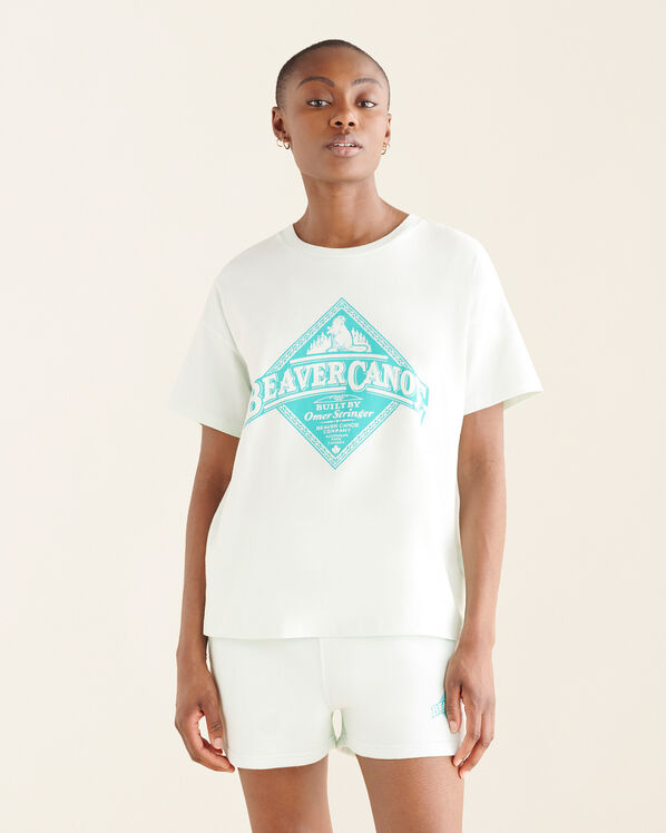 Womens Beaver Canoe T-Shirt