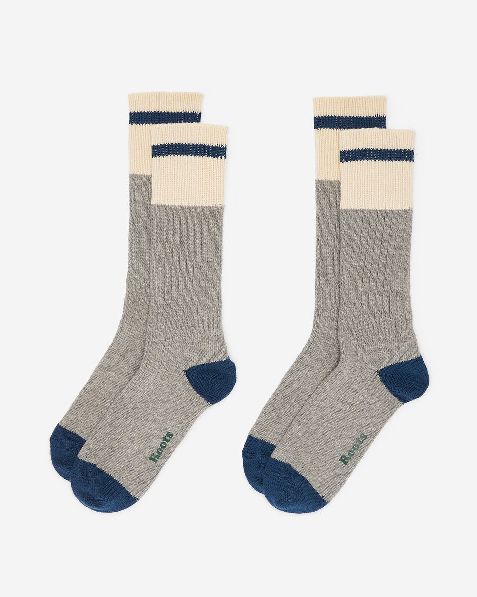 Adult Cotton Cabin Pop Sock 2 Pack