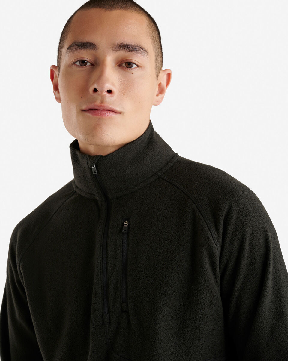 Renew Microfleece Half Zip Stein