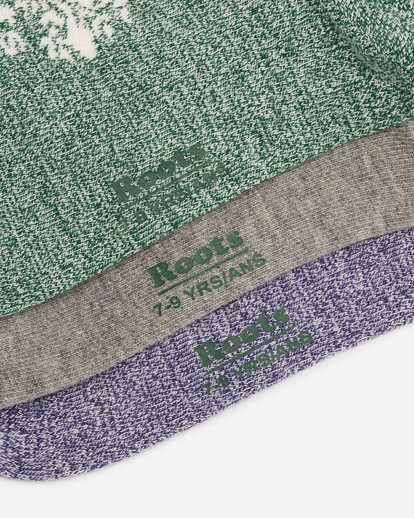 Kids Everyday Cooper Ped Sock 3 Pack