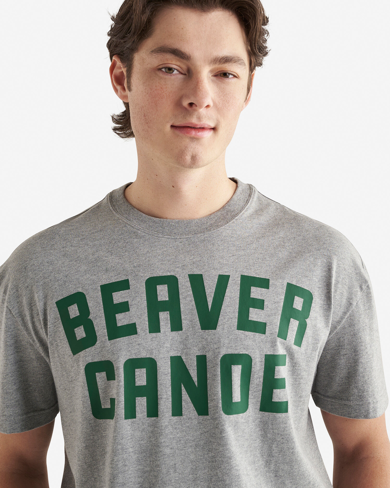 Mens Beaver Canoe Relaxed T-Shirt