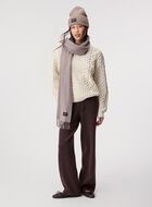 Cable Knit Crew Sweater