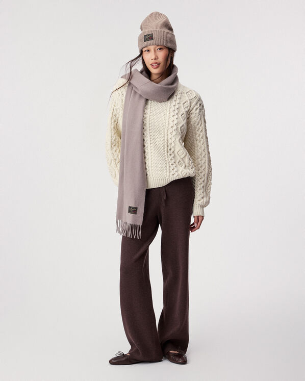 Cable Knit Crew Sweater