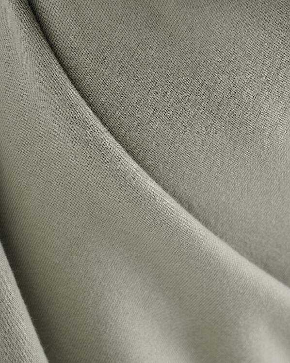 Chandail &agrave; capuchon et glissi&egrave;re ajust&eacute; en coton bio Cooper