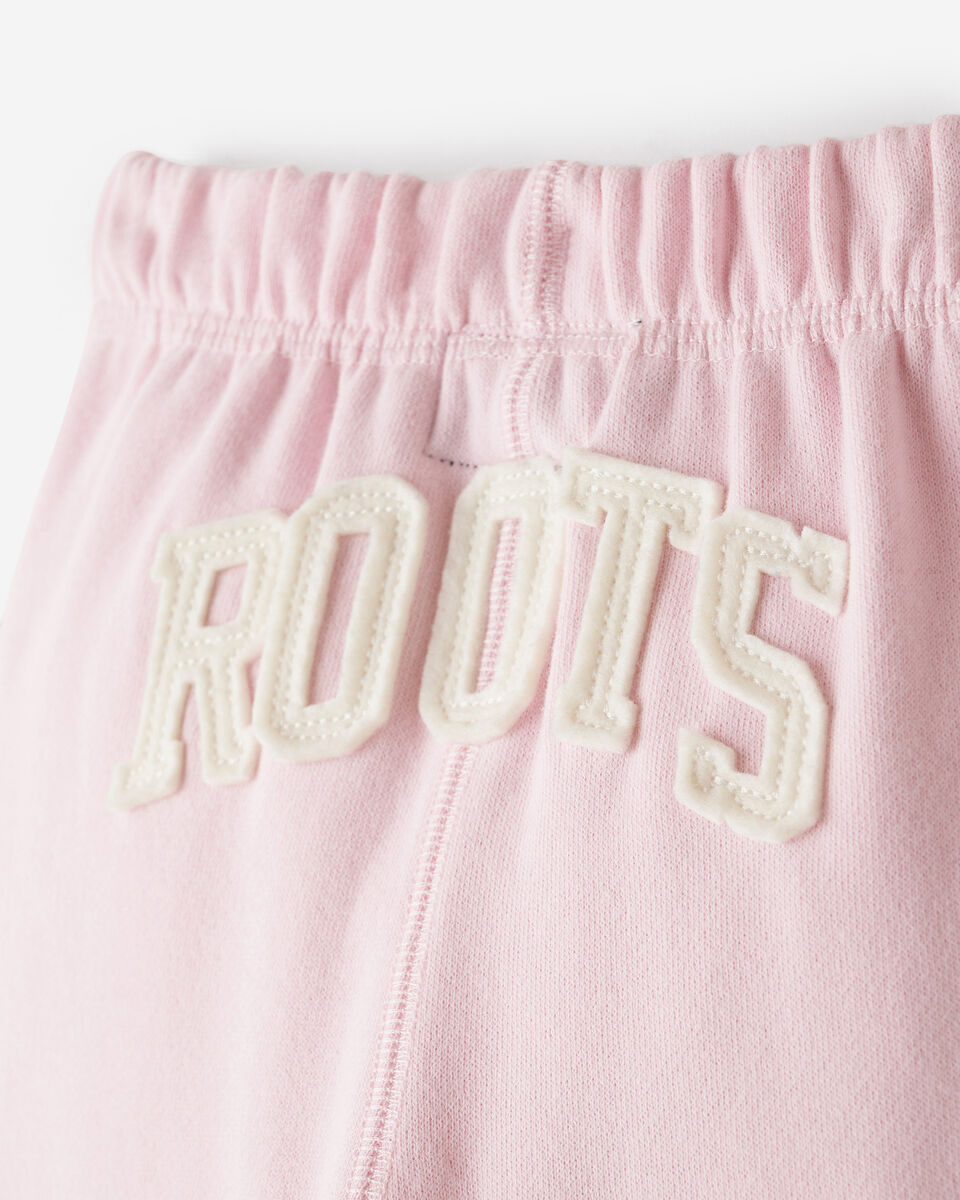 Pantalon original en molleton de coton bio Roots pour bébés