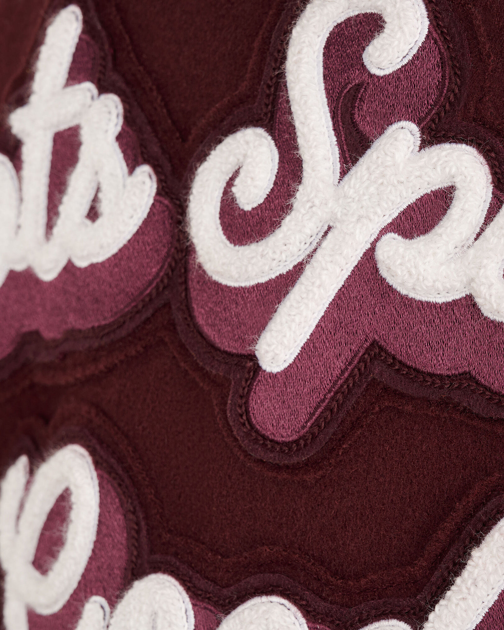 Cookies coliseum burgundy & online cream hoodie