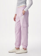 Pantalon cargo molletonn&eacute; en coton biologique Cooper