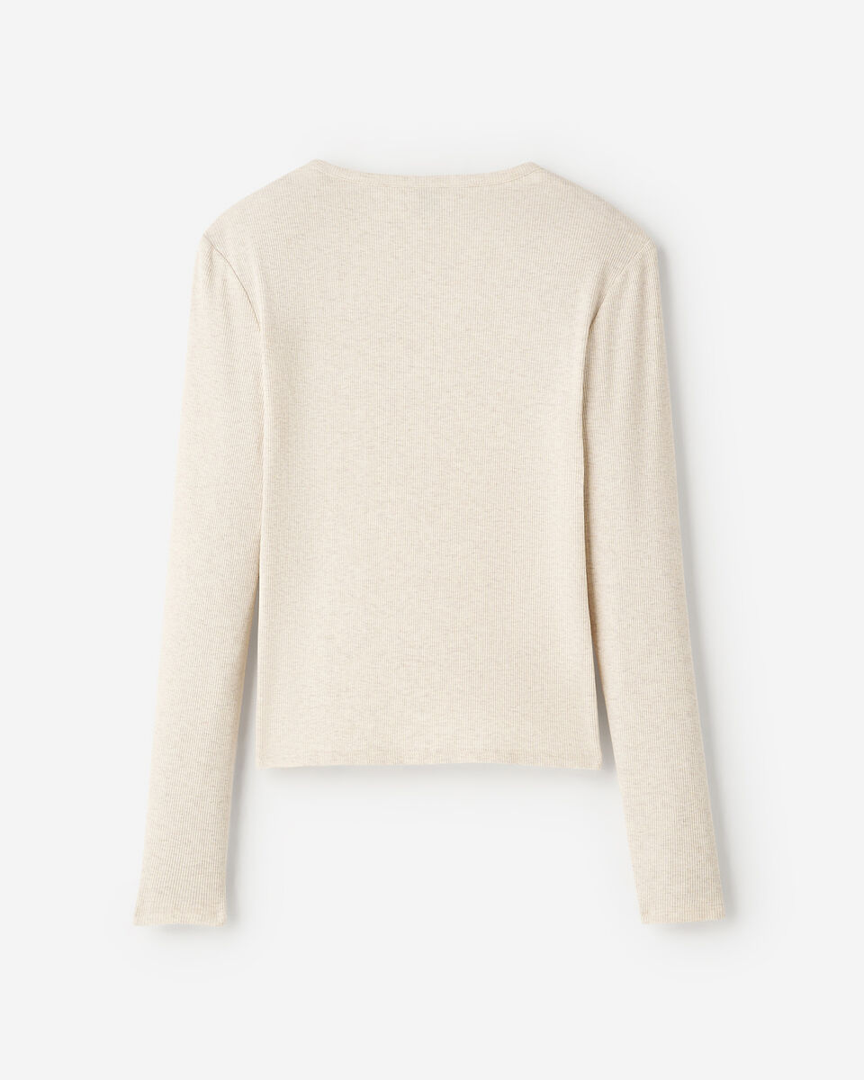 Roam Rib Fitted Long Sleeve Henley