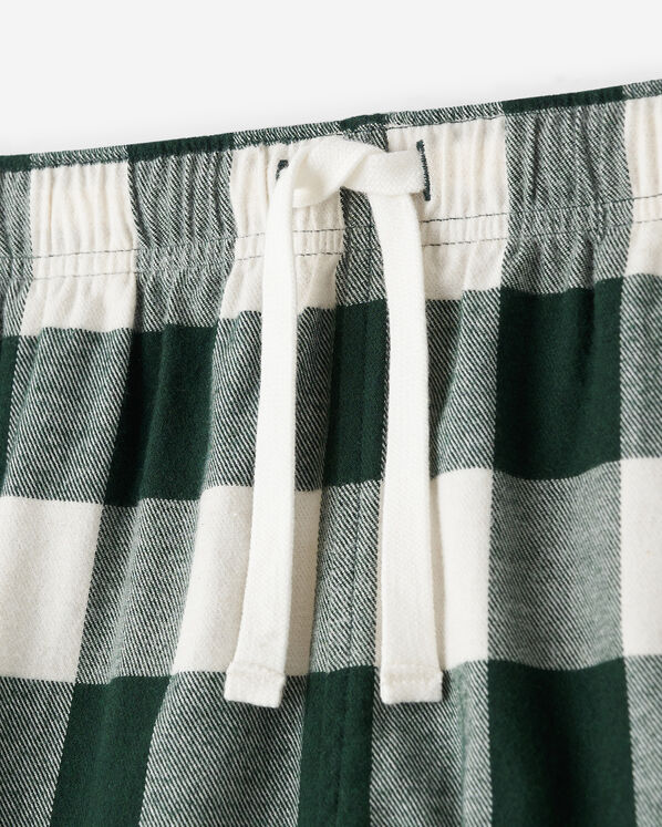 Short de pyjama &agrave; carreaux pour femme