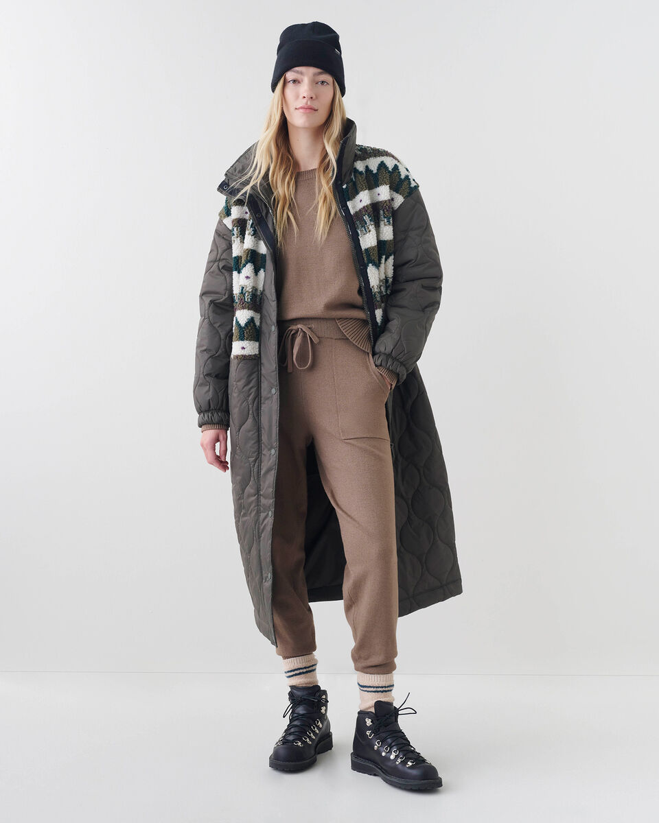Fair Isle Long Jacket