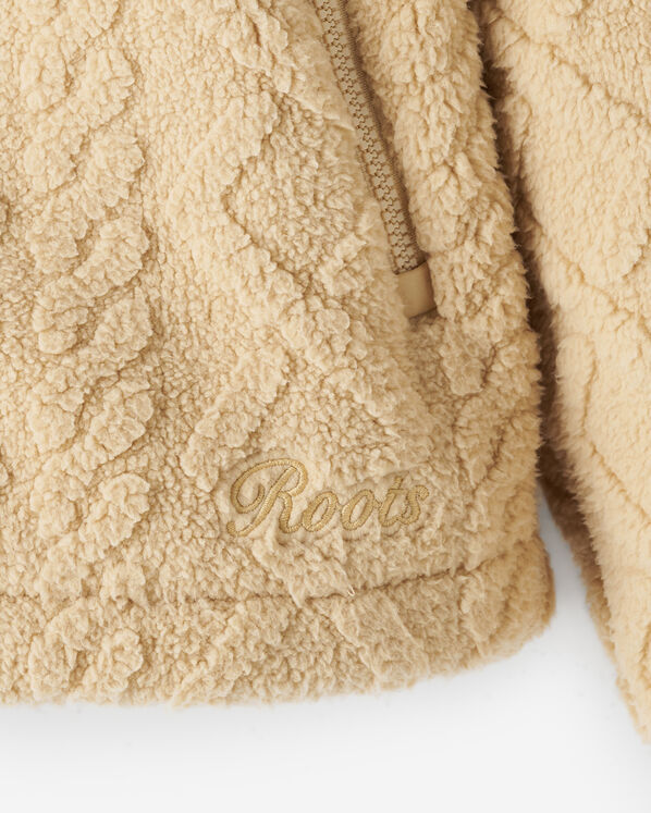 Cable Shearling Fleece Half Zip Cable Shearling Fleece Half Zip