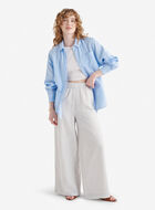 Isla Cotton Gauze Print Wide Leg Pant