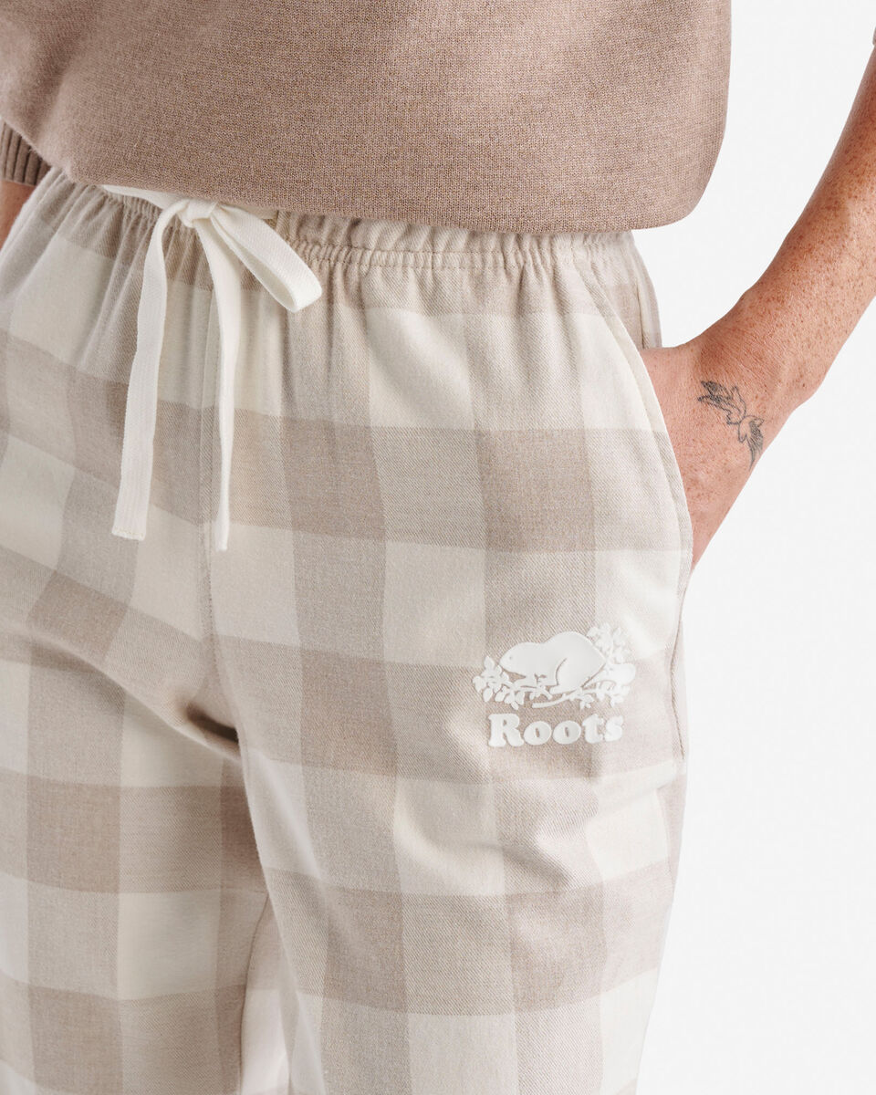 Pantalon de pyjama à carreaux Park pour femmes