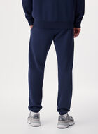 Pantalon molletonn&eacute; &agrave; appliqu&eacute; &agrave; carreaux