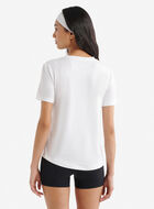 Haut &agrave; manches courtes classique en tricot Renew