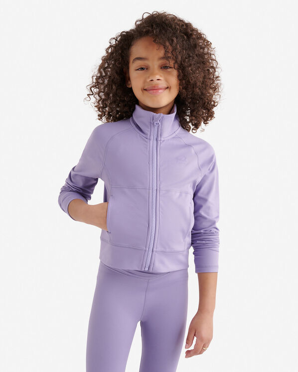 Girls Active Zip Track Jacket
