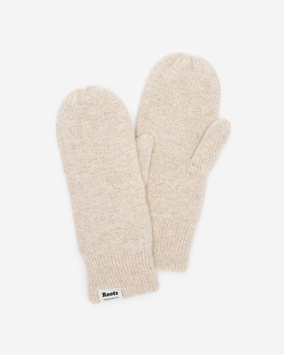Mitaines en tricot douillet