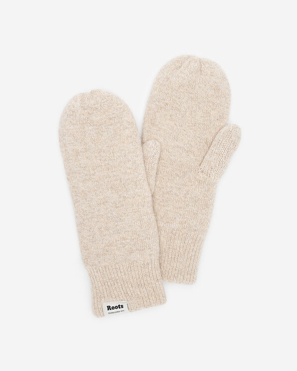 Mitaines en tricot douillet