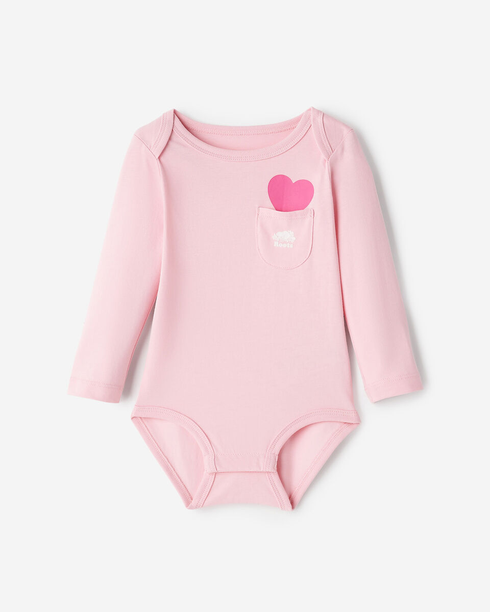 Baby Heart Pocket Bodysuit
