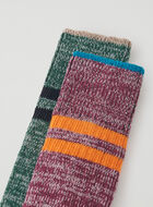 Adult Cooper Stripe Pop Sock 2 Pack
