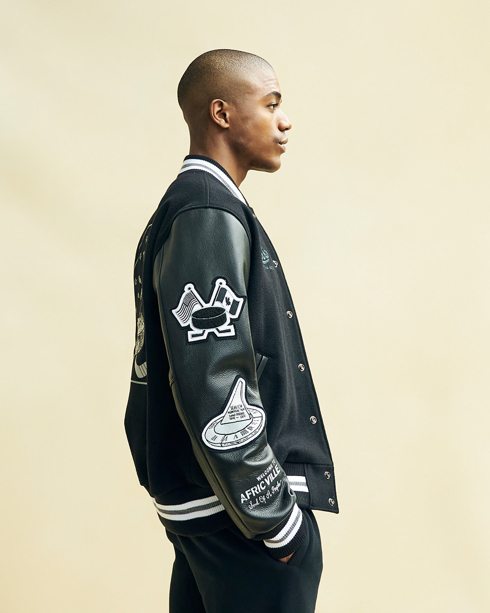 Roots X Black Ice Jacket Varsity Jackets Roots