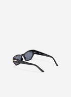 Lunettes yeux de chat en métal et en plastique Lunettes de soleil