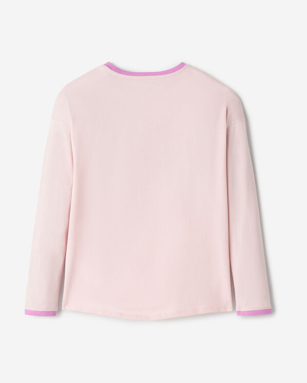 T-shirt &agrave; manches longues d&eacute;conract&eacute; Cooper Pop pour filles