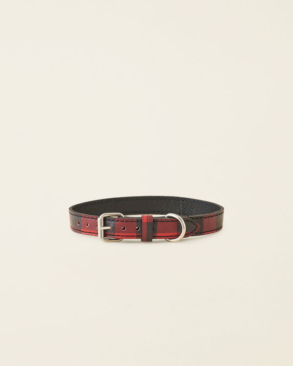 X-Large Dog Collar Park Plaid