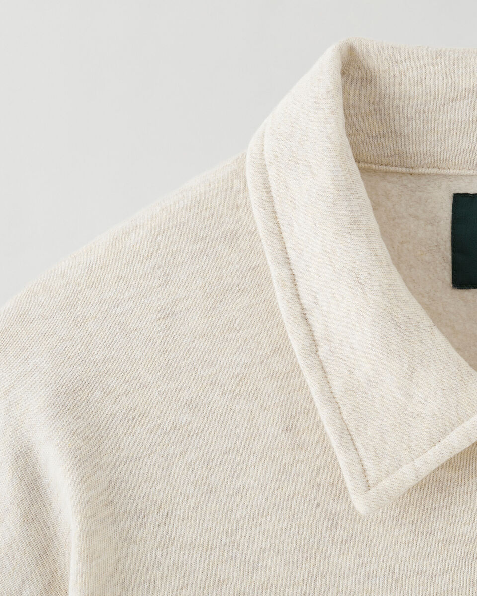 Organic Cooper Relaxed Polo Sweatshirt
