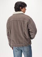 Blouson d&eacute;contract&eacute; en velours c&ocirc;tel&eacute; et en sherpa Levi'sᴹᴰ pour homme 