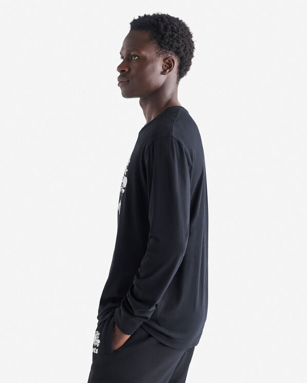 Mens Organic Cooper Beaver Long Sleeve T-Shirt