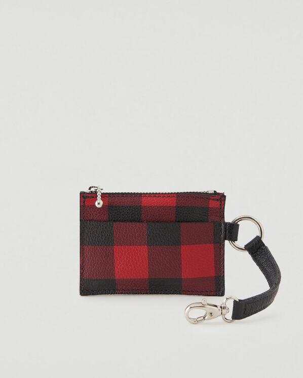 Park Plaid Small Zip Pouch